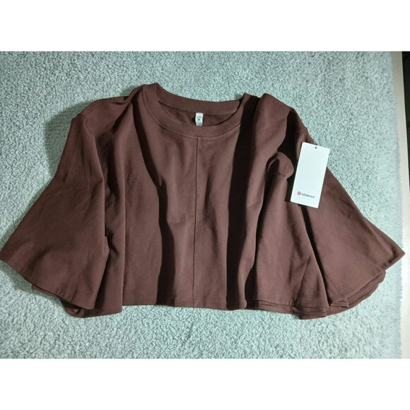 Lululemon LA Oversized Pullover Cape NWT Brown Women’s XL Cozy Layering - Picture 4 of 7